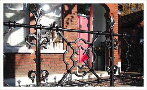 New cast iron railings and other period detail look good and enhance the value of the property.